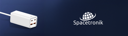 Ładowarka SR102 65W, 2x PD4+ USB-C, 2x QC3.0 USB-A