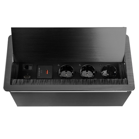 Spacetronik SPS-B37B V2 openable countertop socket