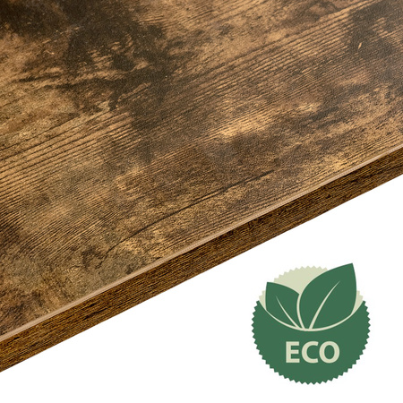 Blat biurka 140x70x1.8 cm Brązowy Rustic