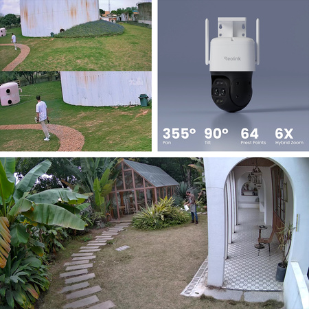 Kamera Reolink TrackMix 4K Wi-Fi6 + panel czarny