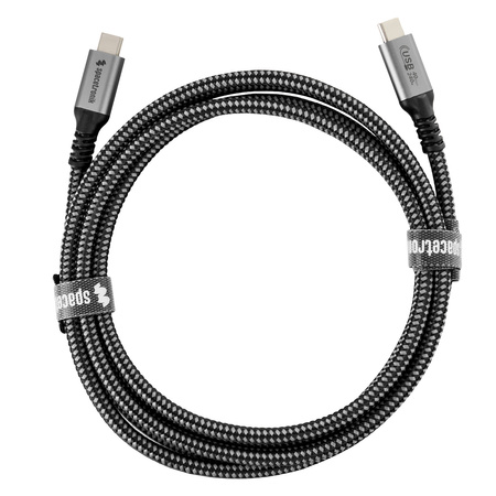 Kabel USB-C 4.0 40Gbit/s Spacetronik 1.8m 240W
