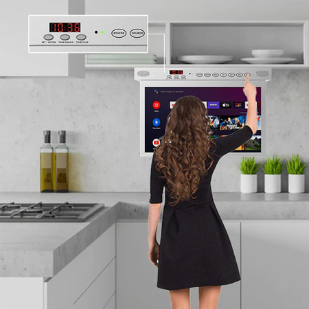 Sylvox 15.6" Smart kuchenny Google TV Wifi BT