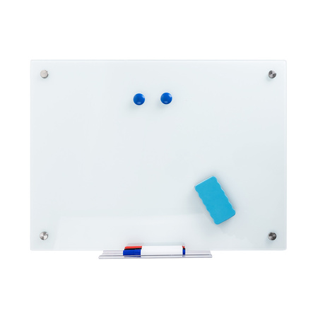 Magnetická skleněná nástěnná tabule SPB204 60x45