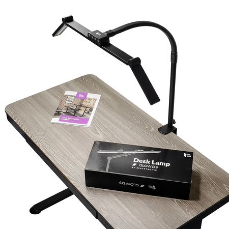 Lampa biurkowa kreślarska LED bezcieniowa Glow D9