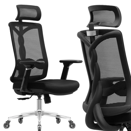 Zestaw ergonomiczny biurko elektryczne SPE F121 krzesło Spiro lampa Glow D8