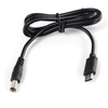 USB-C to DC 2.5/5.5 power adapter cable 100cm