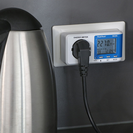 PeakTech 9035 Digitales Energieverbrauchsmessgerät