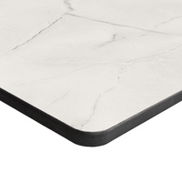 Universal-Schreibtischplatte 138x65x12cm Marmor Gelato