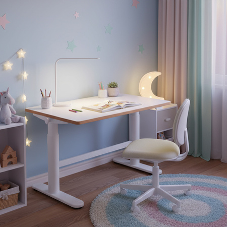 Spacetronik XD SPE-X101W manually adjustable desk