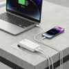 Ładowarka pionowa Goobay 65W USB USB-C PD biała