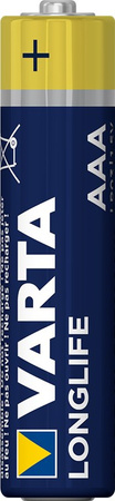 VARTA Longlife Standard Battery LR03 AAA 15V 4ks