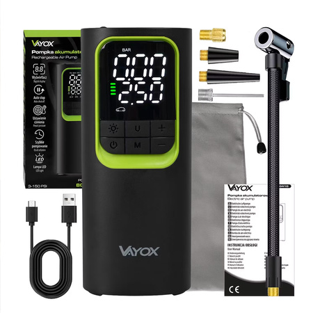 Pompka akumulatorowa 8000mAh pow-bank VAYOX VA0410