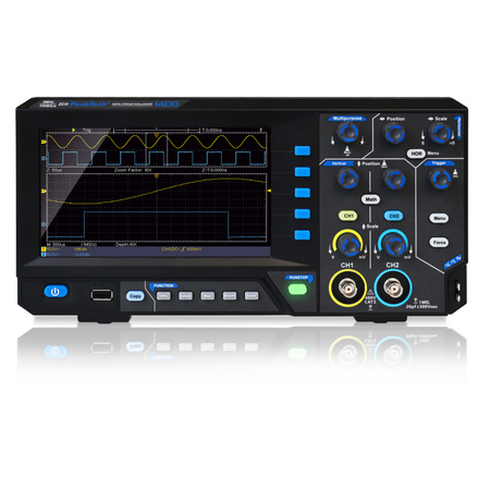 PeakTech 1400 2CH 5MHz 100MS/s digital oscilloscope