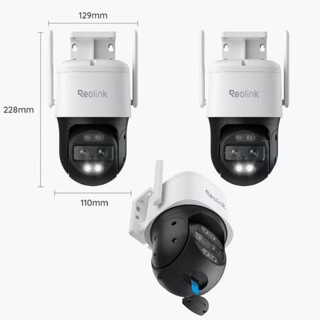 Kamera zewnętrzna Smart 8MP Reolink TrackMix PoE