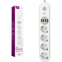 Spacetronik SR-203 4 port USB power strip