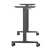 Mobile standing desk with wheels SPE101B