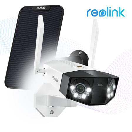 Kamera z panelem solarnym (B) 8MP Reolink Duo 2 WiFi