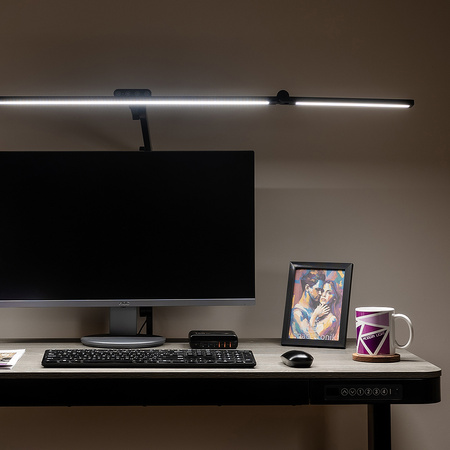 LED stolní kreslící lampa bez stínů Glow D3