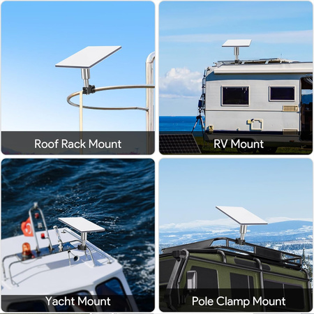 Aluminiowy Uchwyt montażowy SSA03 do Starlink Mini