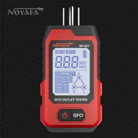 Tester gniazdek elektrycznych 120V Noyafa NF-821
