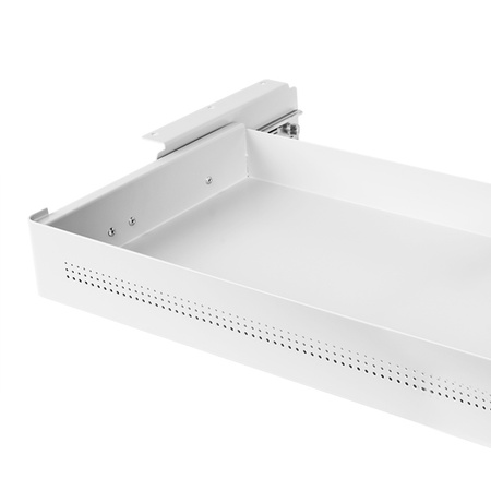 Under-Desk Storage Drawer Large Black