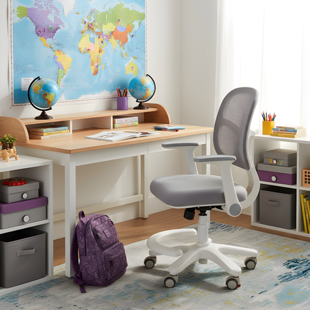 Krzesło dziecięce Spacetronik SPC-XD19A Szare