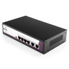SWITCH 6-portowy 100Mbps POE 65W SP-SF1006P