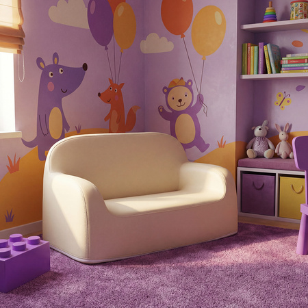 Sofa dziecięca Spacetronik XD SPC-XD24C Waniliowy beż