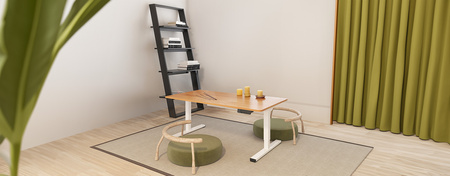 Spacetronik SPE-122W electric desk stand