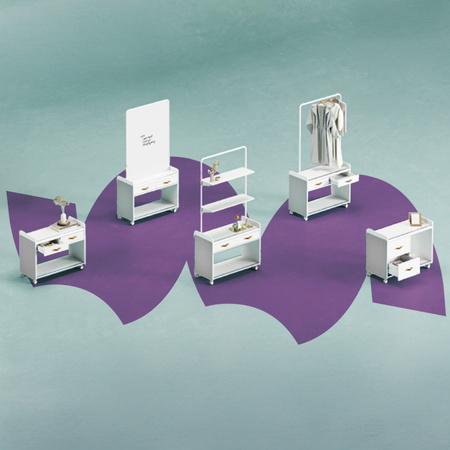 Szafka z tablicą suchościeralną Spacetronik Frodi