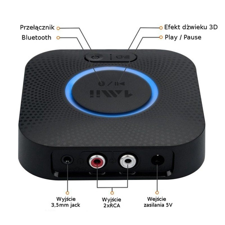 B06HD Bluetooth 5 aptX HD Audio Empfänger 50m