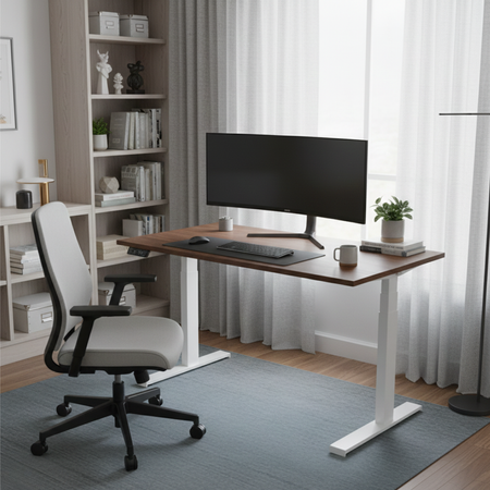 Spacetronik SPE-253W electric desk stand