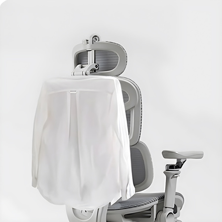 Regulowany Fotel biurowy 6D SPRINGO-02 Czarny