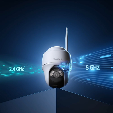 Kamera solarna LTE Reolink Go PT Ultra 4K szara