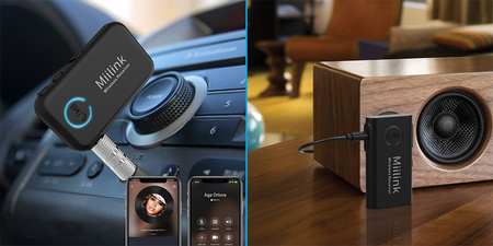 ML100 Bluetooth Audio Receiver Buchse 35 Mikrofon