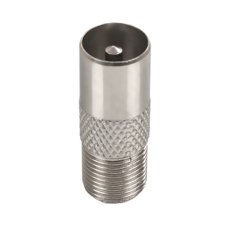 F-Buchse / TV-Stecker gerade TV-IECM01 Box 100St