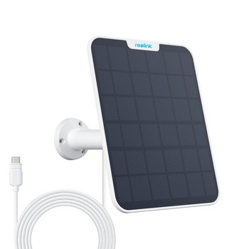 Solar panel 6W for USB-C cameras Reolink 2 white 4m