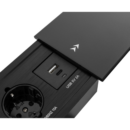 Gniazdo blatowe Spacetronik SPS-S24CB V2 COMPACT