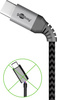 Kabel USB-C - USB-A 2.0 Goobay TEXTIL 1m