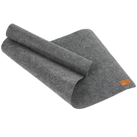 Mata filcowa pod myszkę szara 120x60cm SPB061
