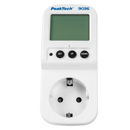 Cyfrowy Licznik Zużycia Energii PeakTech 9035