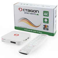OCTAGON SPIRIT WHITE 4K UHD Android TV Box IPTV