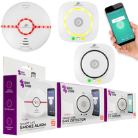 Czujnik 3x dymu gazu czadu zestaw Tuya SL-DZ-CDG01