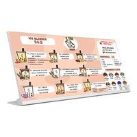 Cyfrowe menu Sylvox 23,8" 700 nitów – nowoczesny ekran do restauracji