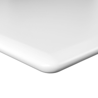 Blat MDF malowany proszkowo 160x80x2.5 Porcelain