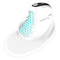 Mysz optyczna Delux M618XSD biała, bezprzew.