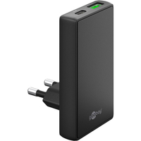 Ładowarka pionowa Goobay 65W USB-A USB-C PD czarna