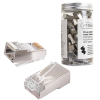 Wtyk RJ45 przelotowy kat.6 FTP PT-RJ456FT-1 100szt