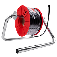 Stojak do odwijania kabli z bębnów, szpuli, rolki