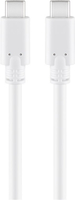 Kabel USB-C - USB-C 3.2 Gen1 Goobay biały 0.5m